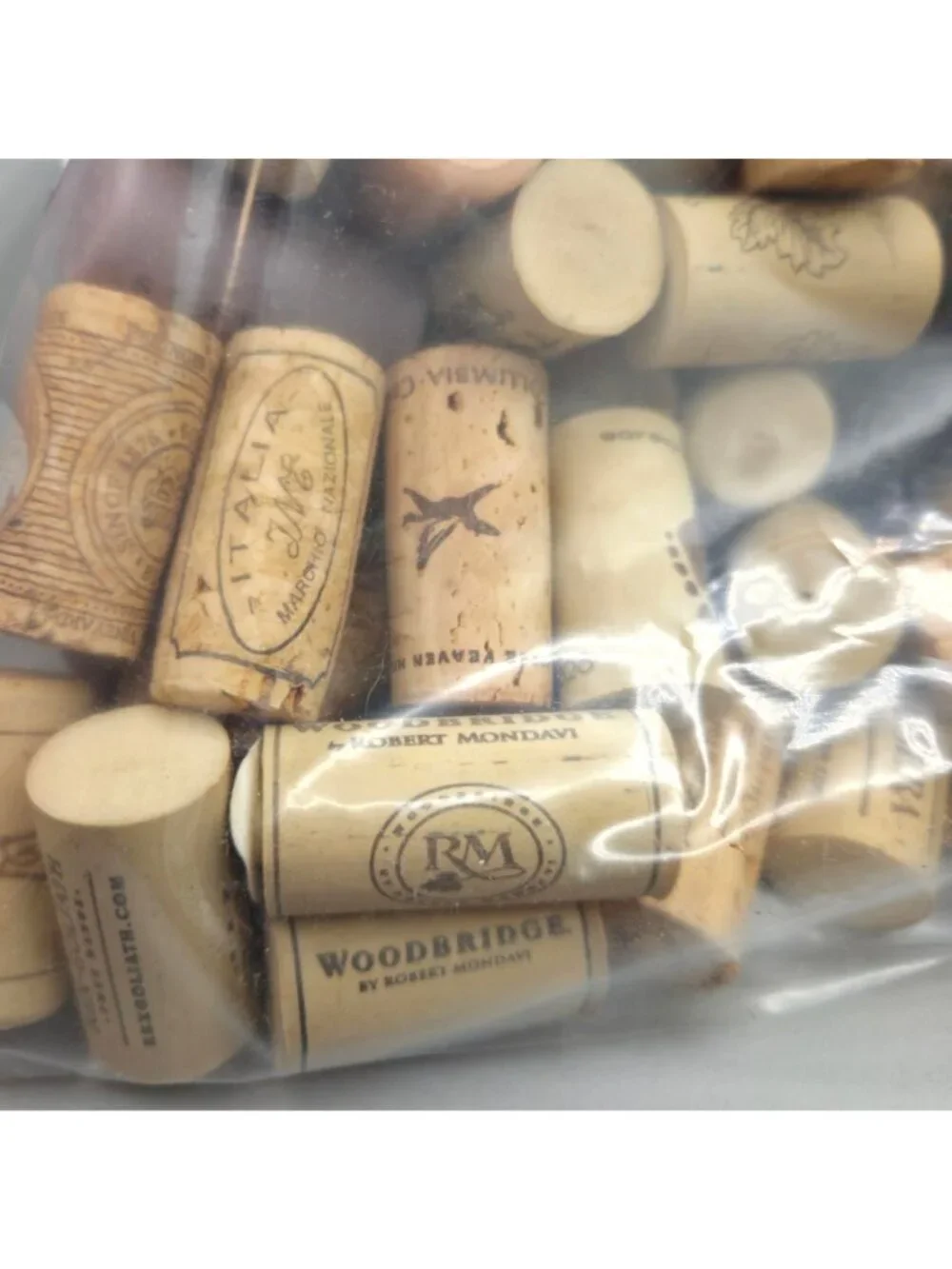 Assorted Bulk Wine Corks Crafting DIY Projects Mixed Materials 88 Pieces